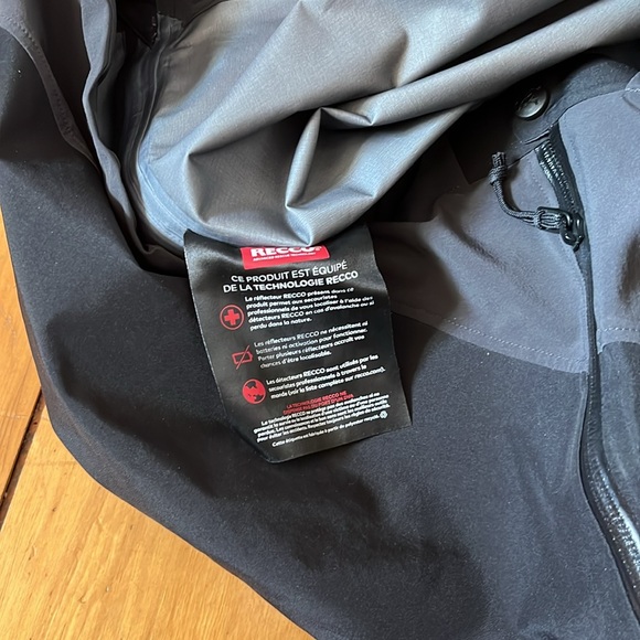 Arc’teryx ALPHA SV BIB men’s gortex shell pants black size large - Picture 10 of 13